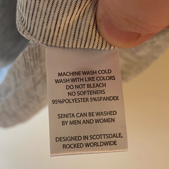 Senita Trail Run Strappy Racerback Tank Top Heathered Gray Extra Large - Picture 5 of 6